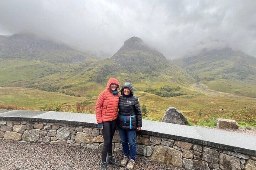 Our clients enjoying Glencoe.