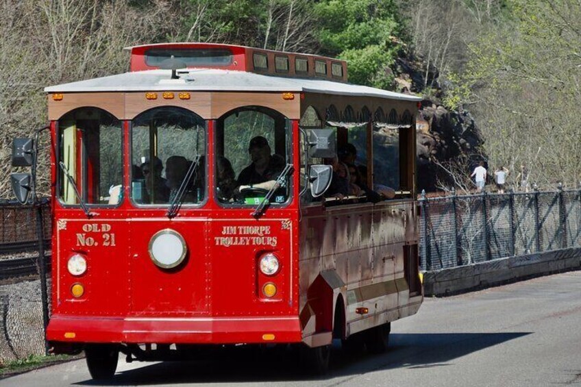 Trolley Tour in Historic Jim Thorpe