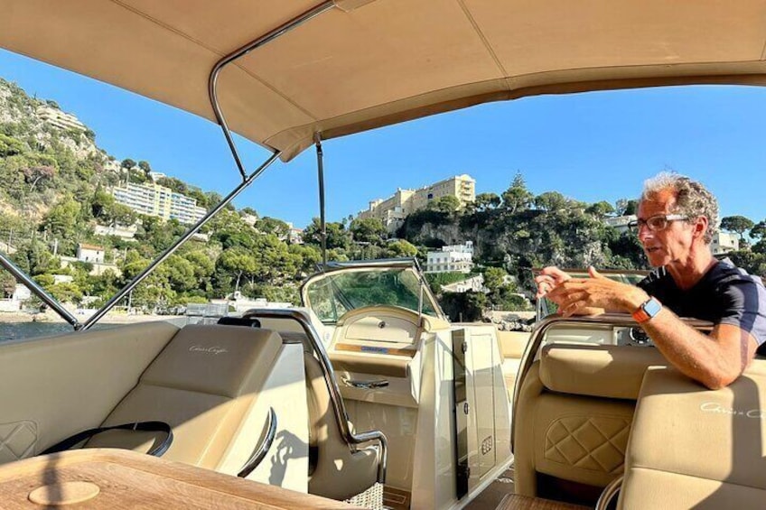Private Luxury Boat Tour of the Beautiful Riviera Nice / Monaco