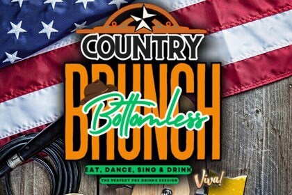 Country Bottomless Brunch - Including Drinks, Food & Show!