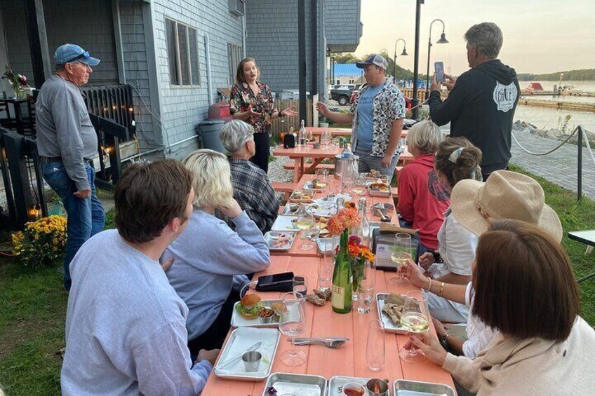 Maine Oyster & Bubbles Tasting with an Expert in Bath, ME