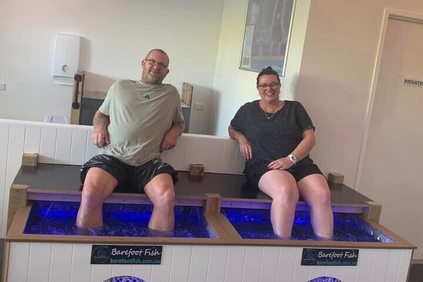 Enjoy a Fish Spa at Barefoot Fish!