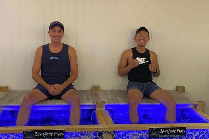 Enjoy a Fish Spa at Barefoot Fish!