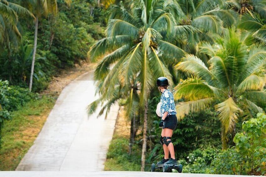 Siargao - Morning 1 Hour Guided Electric Skate Experience