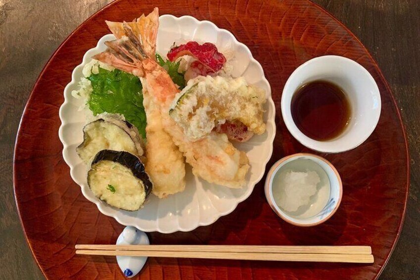 Tempura plate