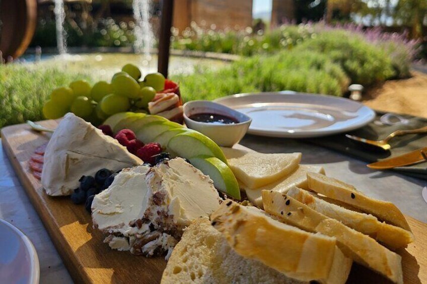 Charcuterie Board Apetizer, Valle Winery, Valle De Guadalupe, Ensenada