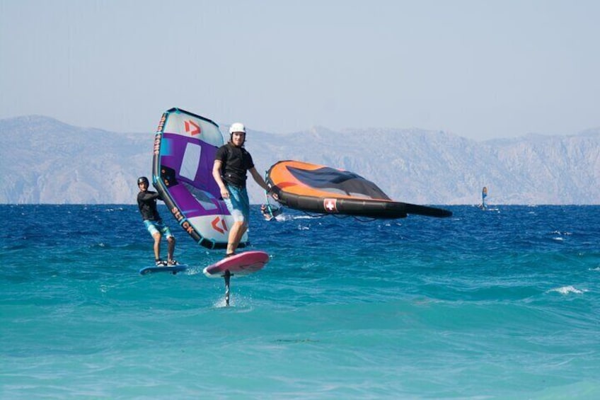 Wing Foiling Experience in Greece