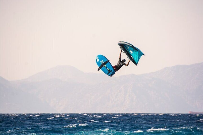 Wing Foiling Experience in Greece