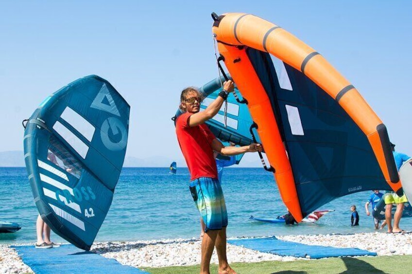 Wing Foiling Experience in Greece