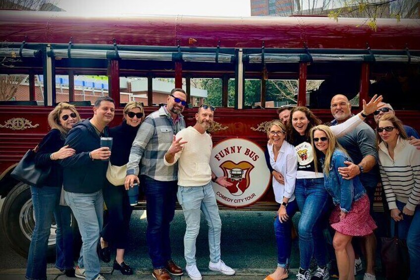 Group shot after a great tour of Atlanta.