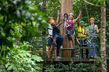 Saint Lucia Private Zip-Lining, Culture Adventure, and Shopping