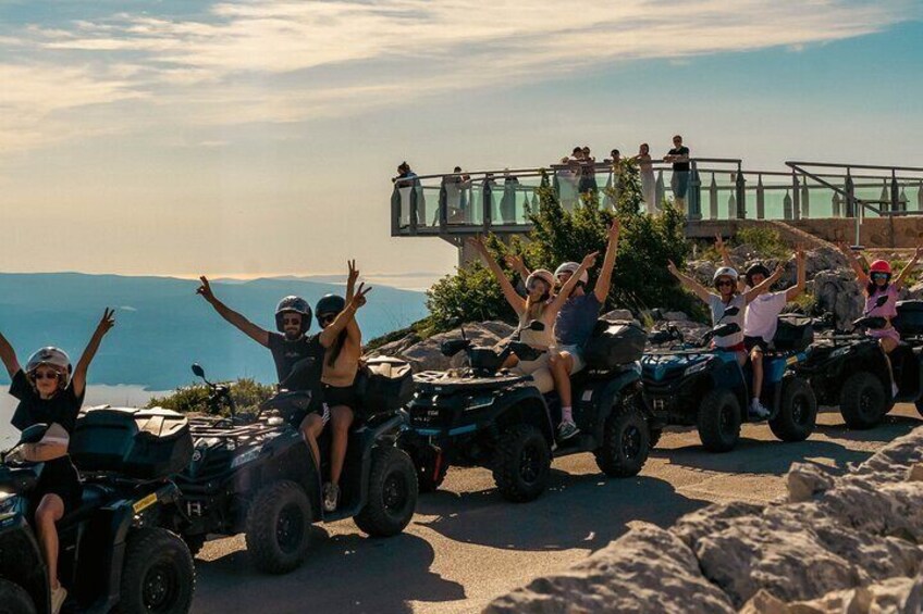 Skywalk Biokovo ATV Quad Tour
