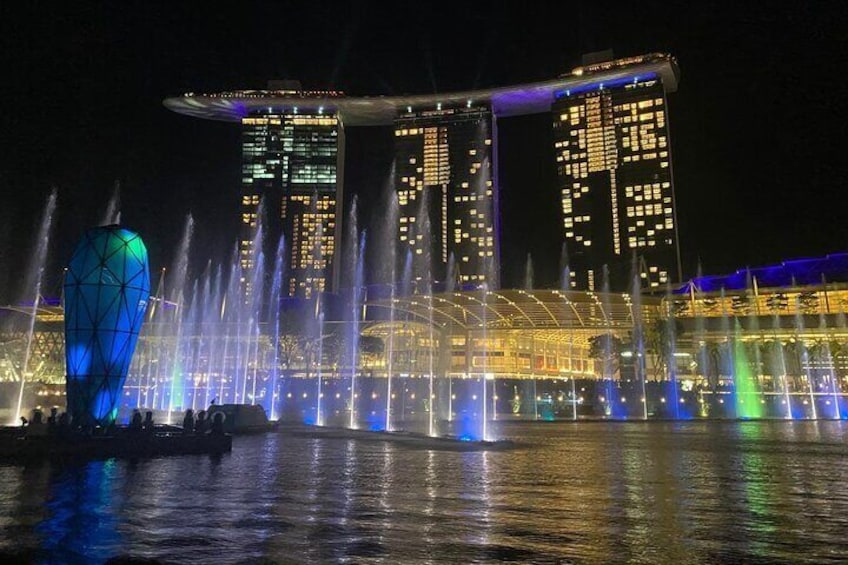 View from River cruise (Marina bay sands)