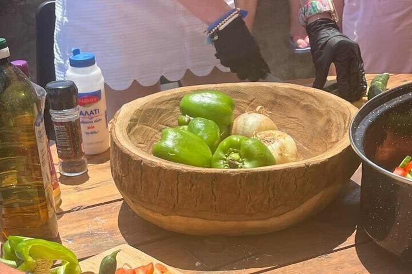 Shared Group Cooking Class at Home of Mykonian Family in Mikonos