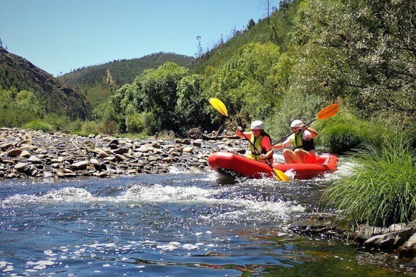 From Arouca: Paiva River Canoe Rafting Adventure Tour