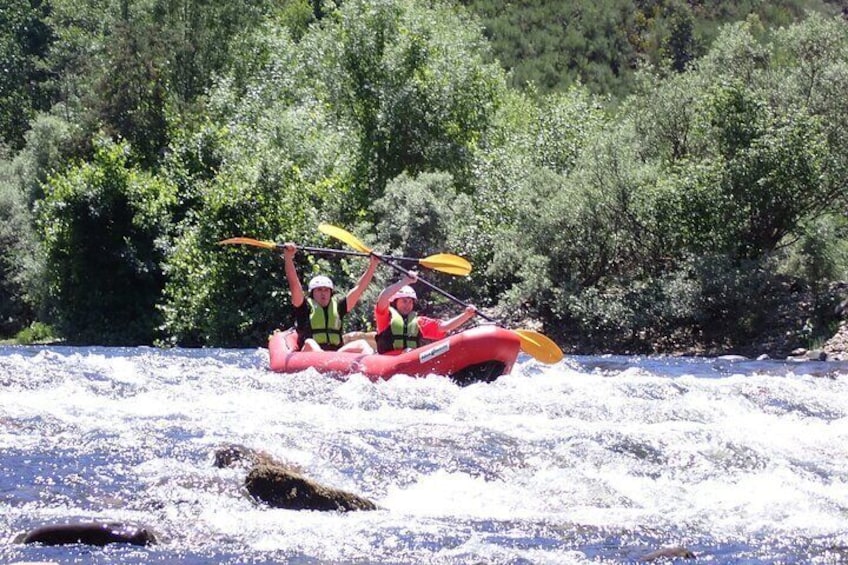 From Arouca: Paiva River Canoe Rafting Adventure Tour