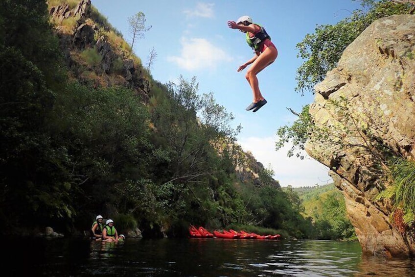 From Arouca: Paiva River Canoe Rafting Adventure Tour