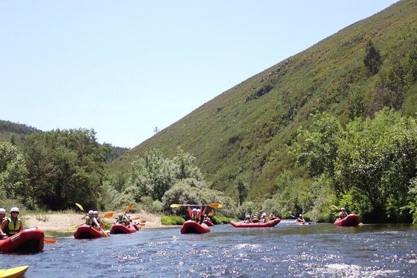 From Arouca: Paiva River Canoe Rafting Adventure Tour