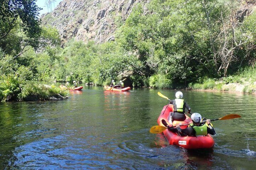 From Arouca: Paiva River Canoe Rafting Adventure Tour