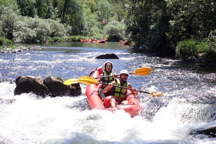 From Arouca: Paiva River Canoe Rafting Adventure Tour