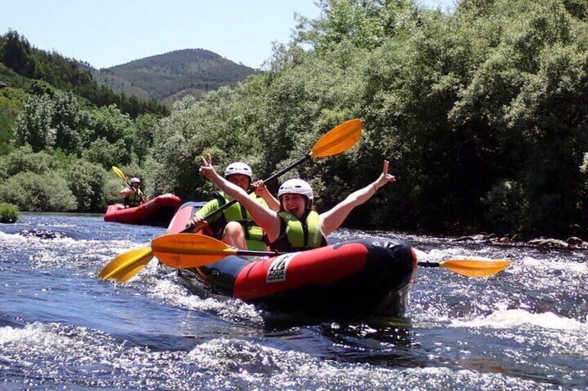 From Arouca: Paiva River Canoe Rafting Adventure Tour