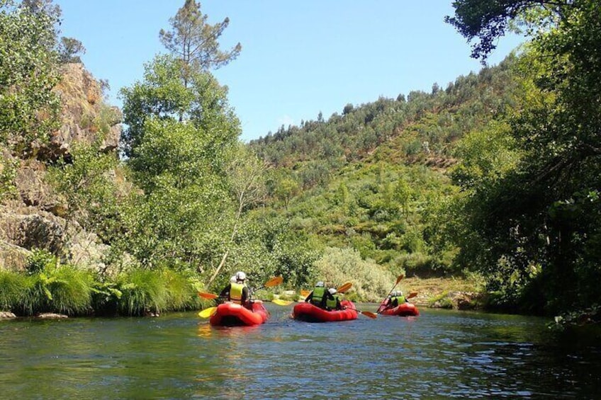 From Arouca: Paiva River Canoe Rafting Adventure Tour