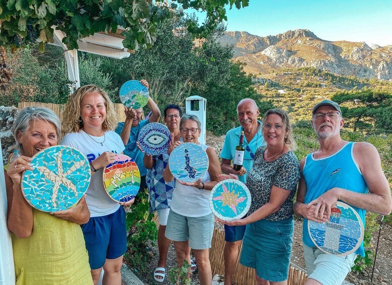 Karpathos: Creative workshop - Make your own Mosaic Souvenir