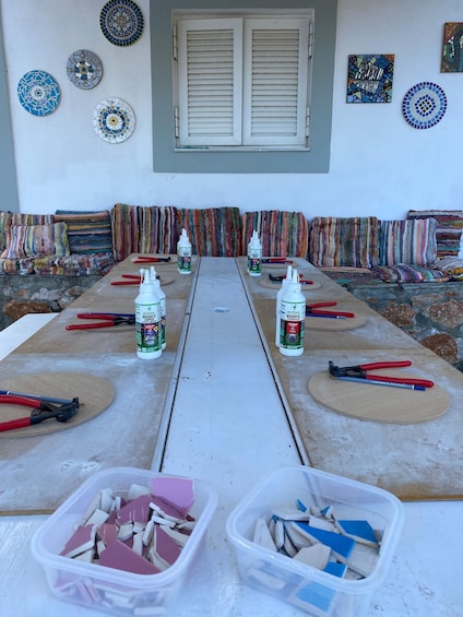 Picture 1 for Activity Karpathos: Creative workshop - Make your own Mosaic Souvenir