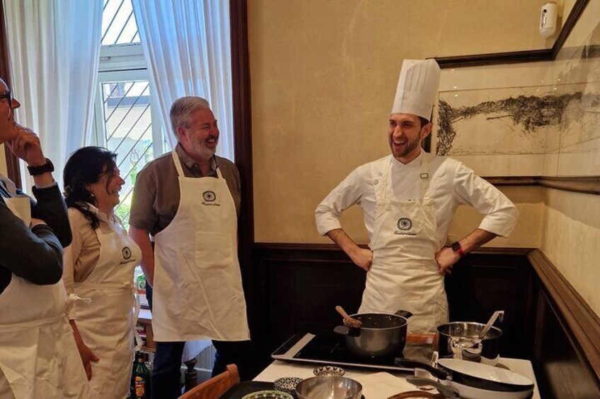 3-hour cooking class in Cernobbio