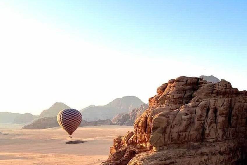 Hot Air Balloon Flight at Wadi Rum