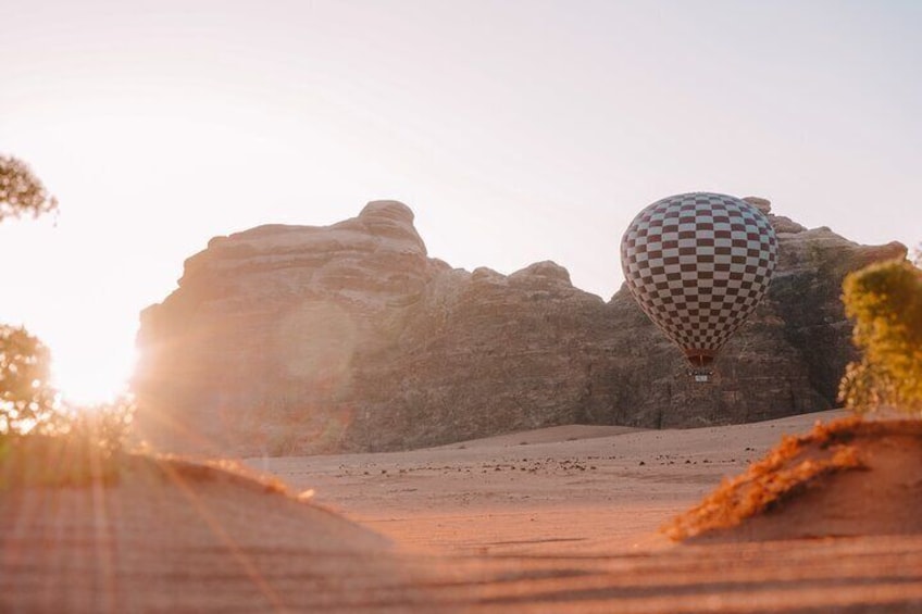 Hot Air Balloon Flight at Wadi Rum