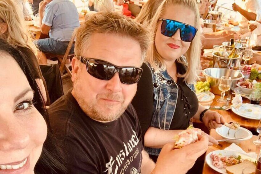 Live Evening Rock Music Cruise in Oslo Fjord with Shrimp Buffet