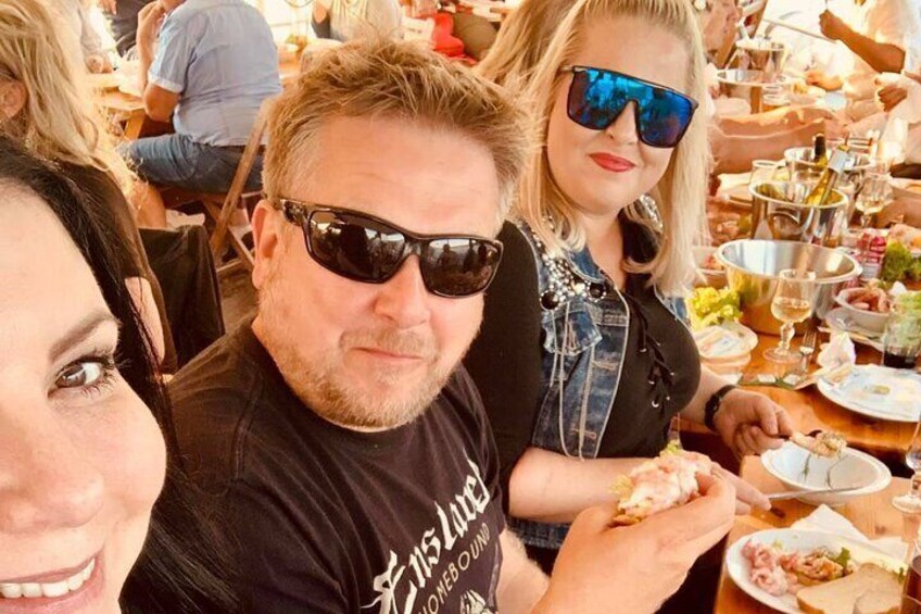 Live Evening Rock Music Cruise in Oslo Fjord with Shrimp Buffet