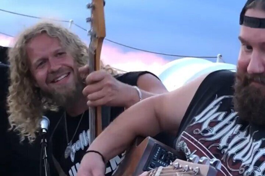 Live Evening Rock Music Cruise in Oslo Fjord with Shrimp Buffet