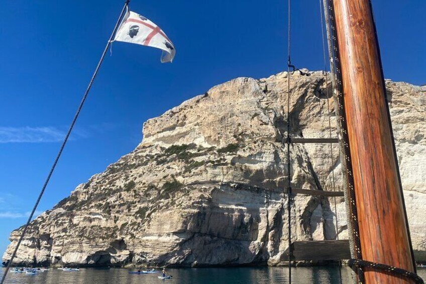 Classic boat tour of the Gulf of Cagliari