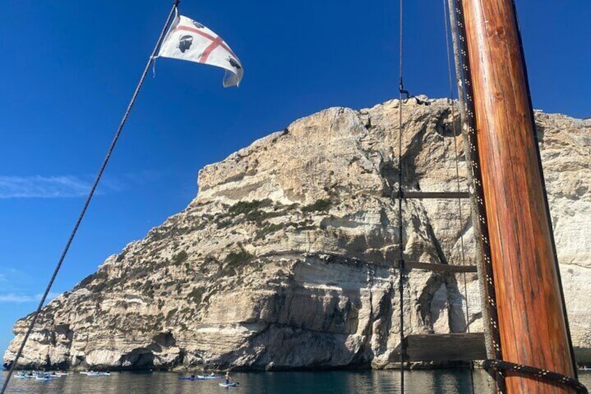 Classic boat tour of the Gulf of Cagliari
