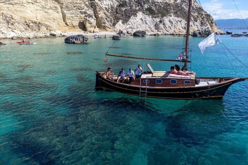 Classic boat tour of the Gulf of Cagliari