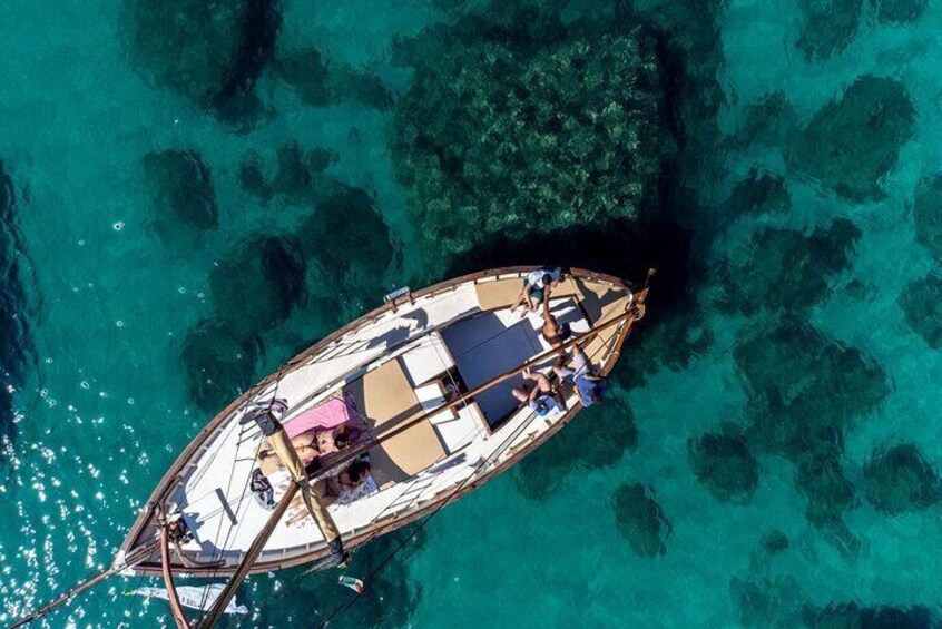 Classic boat tour of the Gulf of Cagliari