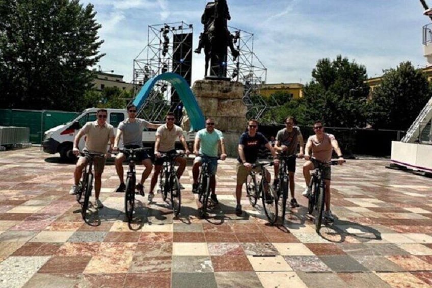 Tirana Bike Tour, History, Culture and Visit to Artificial Lake