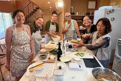 Atelier de méditation vocale et de cuisine de style zen à Motobu Okinawa