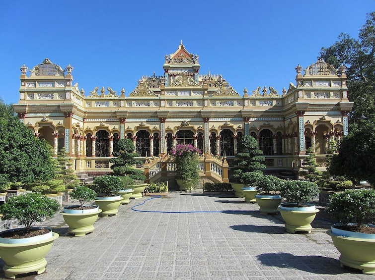 Shore Excursion Mekong Delta Day Tour Vinh Trang Pagoda Local Villages