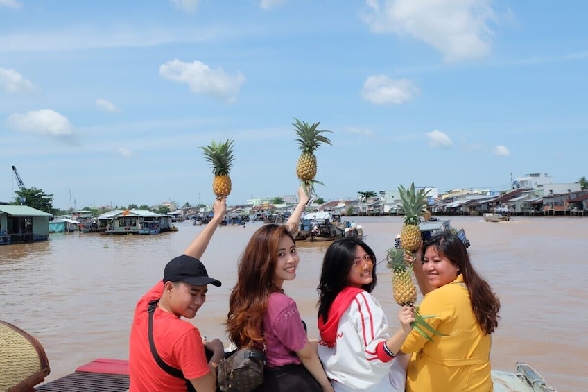 Shore Excursion Mekong Delta Day Tour Vinh Trang Pagoda Local Villages