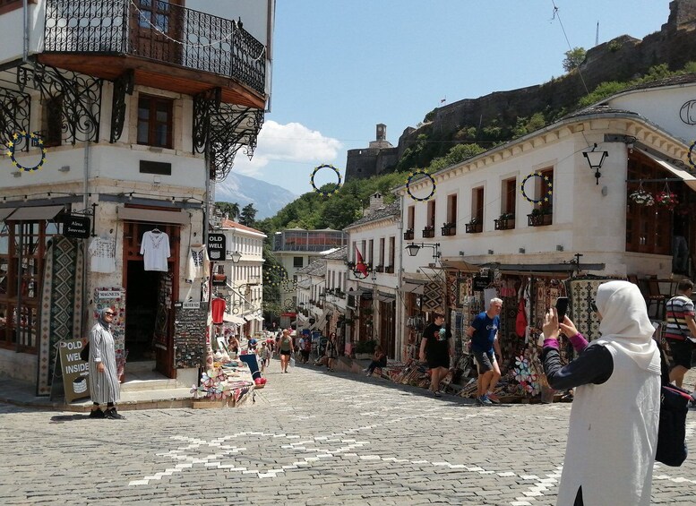 Full Day South Riviera, Blue Eye and Gjirokastra Guided Tour