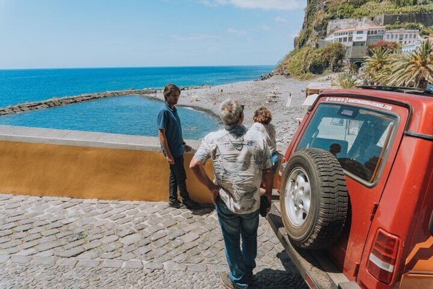 Tour in Madeira Natural Pools Cliffs and Waterfalls