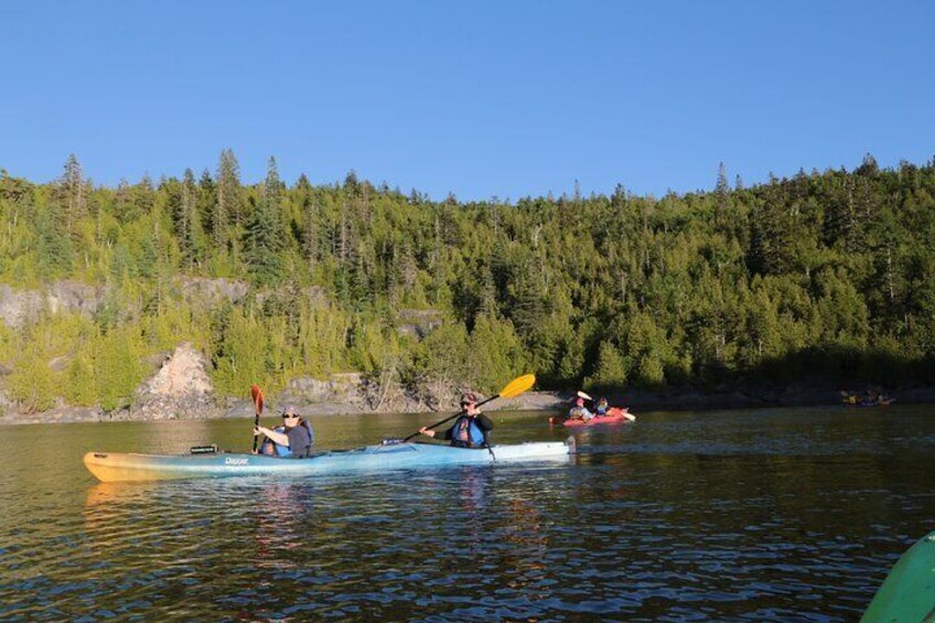 Sunset Kayaking in Dominion Park Beach