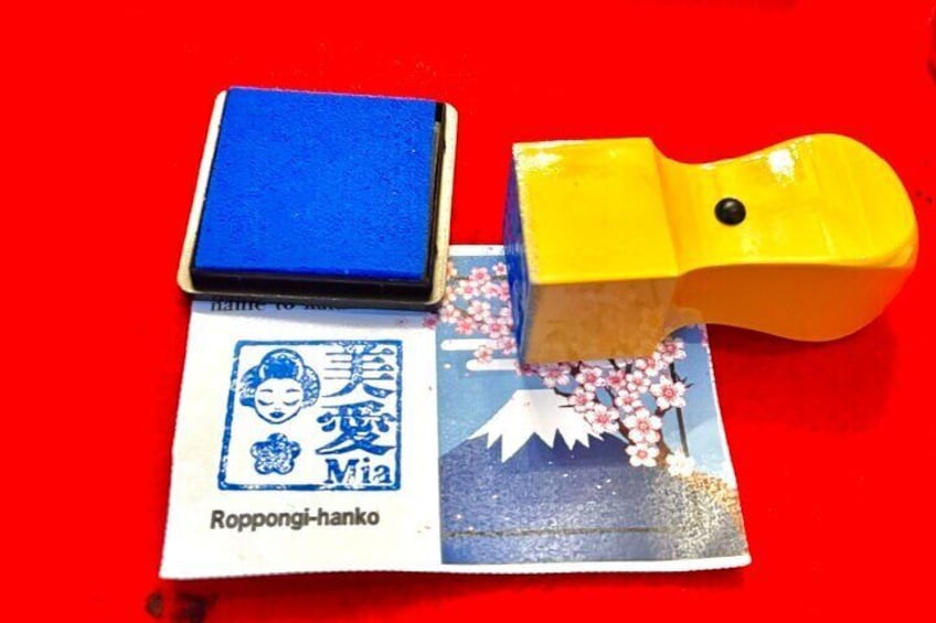 Experience Making Personalized Japanese Seal Stamp