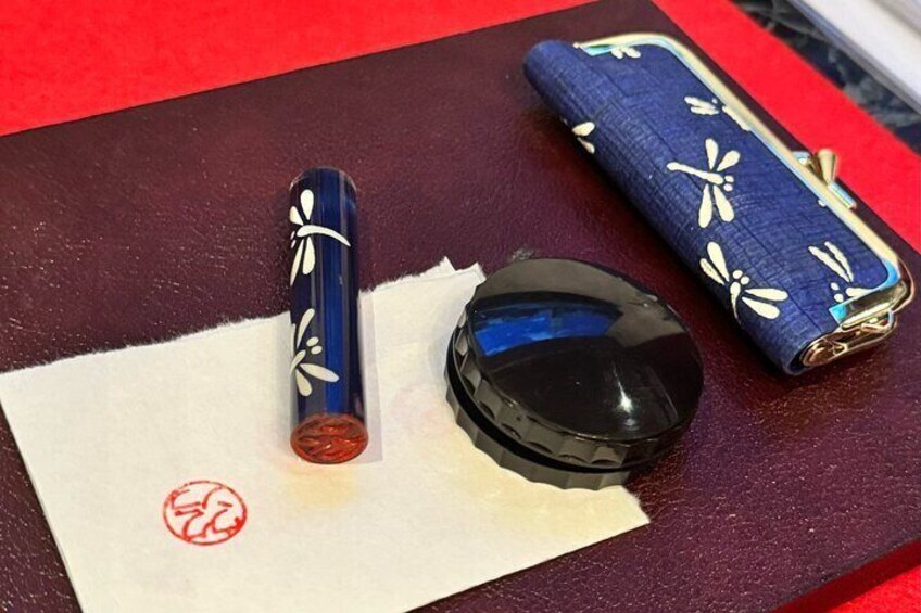 Experience Making Personalized Japanese Seal Stamp