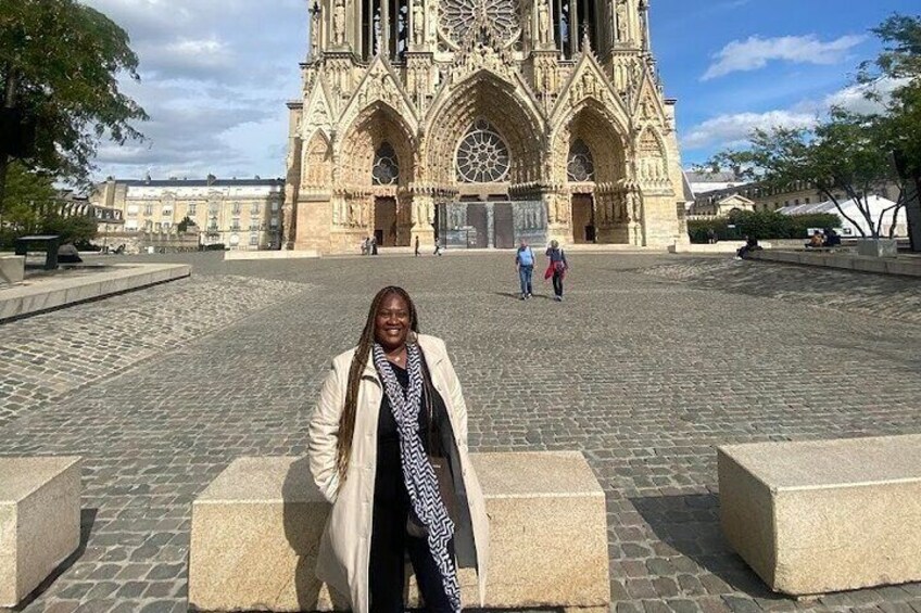 Visit at Reims Cathedral