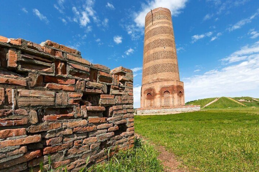 Burana Tower and Kok Moinok Canyons 