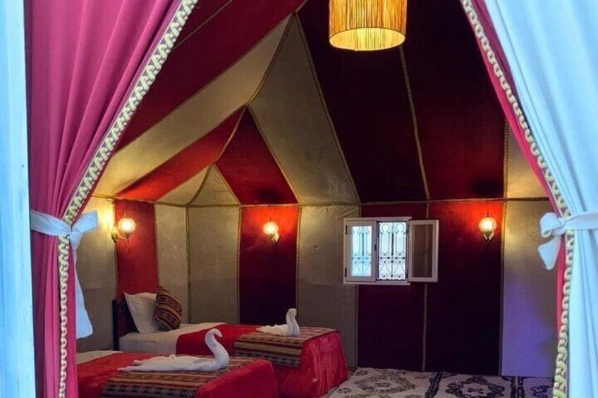 Double Tent camp